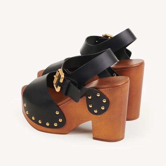 ✨ NEW CHLOE Jeannette wedge clog - Picture 5 of 11